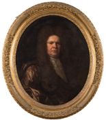 Circle of Michael Dahl [1659-1743]- Portraits of Sir William Cowper [1639-1706] and Lady Sarah