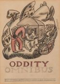 * Doris Brabham Hatt [1890-1969]- Oddity Omnibus, title page:- pen, ink,