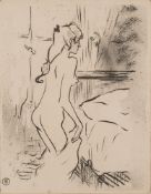 Theophile Alexandre Steinlen [1859-1923]- Nude,
