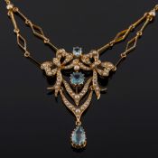 An early 20th century 15ct gold,
