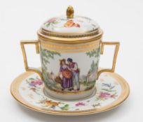 A Nyon chocolate cup,