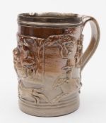 A London saltglazed stoneware mug,