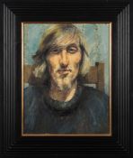 * Robert O Lenkiewicz [1941-2002] - A visitor to the Hampstead Studio, called 'Jesus',
