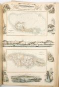 FULLARTON, A [pub] - The Royal Illustrated Atlas : 65 coloured maps mainly double-pages, disbound,