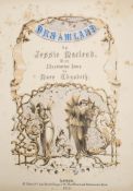 MACLEOD, Jessie - Dreamland : 14 lithographic illustrations, org. cloth darkened, 4to, foxing, W.