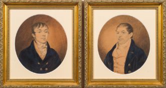 English School Circa 1817- A portrait of William Wedgwood [1764-1831],