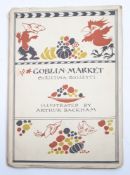 RACKHAM, Arthur - ( illust) : Rossetti (C.) Goblin Market, org. pictorial wrappers, 8vo, 1939.