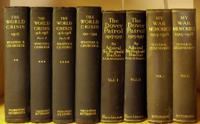 CHURCHILL, Winston, S - The World Crisis : 4 vols, org.