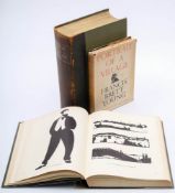 THOMAS, Edward - British Country Life : tipped-in colour plates, morocco backed cloth, stout 4to,