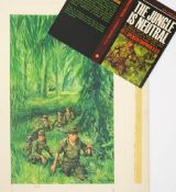 Josh Kirby (1928-2001) Original artwork for the book cover 'The Jungle is Neutral' by F Spencer