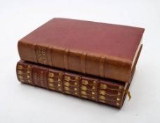 BINDINGS : The Poetical Works of John Keats - full morocco by Bumpus, 8vo, 1896. With one other.