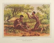 BAINES, Thomas - Water Colours : six coloured lithograph reproductions,