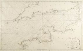 MINISTRE De La MARINE - Carte Reduite de la Manche Dressee ...