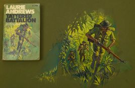 Josh Kirby (1928-2001) Original artwork for a book cover 'The Jungle is Neutral',