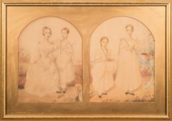 Lorenzo Theweneti [1797-1878]- Annie, Emma, Carry,