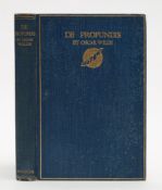 WILDE, Oscar - De Profundis : org.