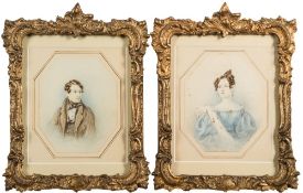 William Heath [1795-1840]- A portrait of a young man;