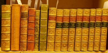 CHILD, Francis James - English and Scottish Ballads : 8 vol. set, half gilt calf, 8vo, 1861.