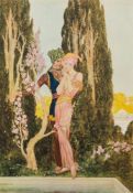POGANY, Willy - Rubaiyat of Omar Khayyam : additional signed etched frontispiece,