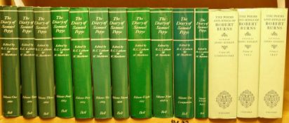 LATHAM, Robert & Matthews, William [edits] The Diary of Samuel Pepys : 11 vols [inc.