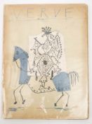 VERVE - Nos. 25/26, Picasso at Vallauris: org. pictorial wrappers, folio, 1951.