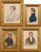 English School Circa 1826- A portrait of Edward Prior [b.