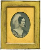 DAGUERREOTYPE PORTRAIT FROM THE STUDIO OF RICHARD BEARD: A fine and rare three-quarter profile of