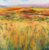 * Paul Cain Smith [Contemporary]- Cornish landscape:- signed bottom centre right oil on canvas 70 x