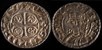 William I (1066-87) hammered silver penny: paxs type, 1.5g., S.