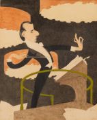 * Edmund Dulac [1882-1953]- Our Musical Hope:- signed and dated 1915 bottom left,