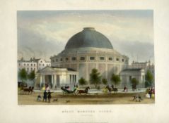 WYLD'S MONSTER GLOBE An aquatint by T.H. Shepherd, c.