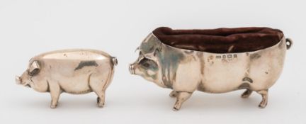 An Edward VII silver novelty pin cushion, maker Levi & Salaman, Birmingham,