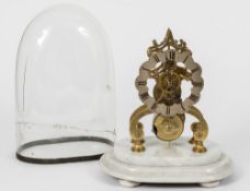 A Victorian skeleton clock: the eight-day duration,