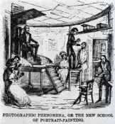 PHOTOGRAPHIC PHENOMENA, OR NEW SCHOOL OF PORTRAIT PAINTING In George Cruikshank's Omnibus:,