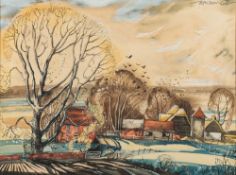 * Hugh Brandon Cox [1917-2003]- Bures, Suffolk; Wakes-Coln, Essex:- two,