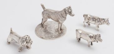 An Edward VII silver lid, maker James Wakely & Frank Clarke Wheeler, London,