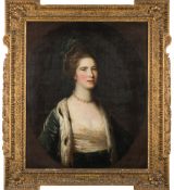 Circle of Francis Coates [1726-1770]- A portrait of Lady Elizabeth Ogilvy,