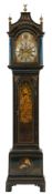 John Lee, London, a lacquered longcase clock: the eight-day duration,