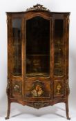 A late 19th / early 20th century French kingwood decorated and gilt metal mounted serpentine