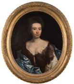 Circle of Michael Dahl [1659-1743]- Portraits of Sir William Cowper [1639-1706] and Lady Sarah
