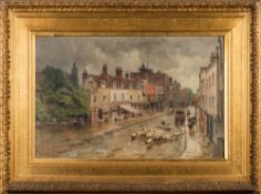 Keeley Halswelle [1832-1891] - Malden, Essex:- signed,