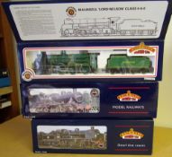 Bachmann, a 2-6-0 locomotive No 1406 with six wheel tender: in Southern green livery,
