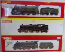 Hornby, a 4-6-0 locomotive No 30799 'Sir Ironside' with six wheel tender: in BR green livery,