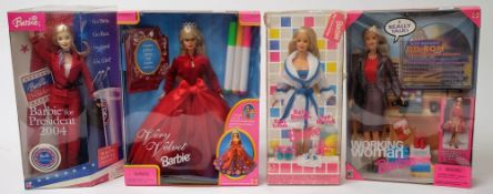 'Barbie For President 2004', 'Working Woman Barbie',