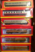 Hornby eighteen assorted passenger coaches: various liveries, all boxed.