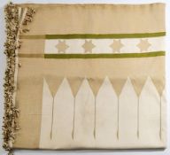 A late Victorian/Edwardian tablecloth:,