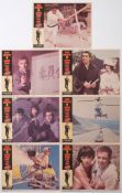 Seven American lobby cards for 'You Only Live Twice' - Sean Connery circa 1967:. 28cm x 36cm.