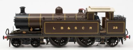 A good scratch built electric 4-4-2 locomotive in LB&SCR livery:,