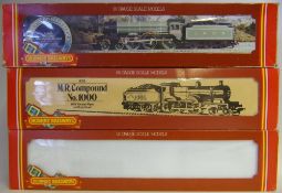 Hornby, a 4-6-0 locomotive No 61656 'Leeds United' with six wheel tender: in BR green livery,
