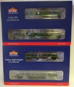 Bachmann, a Derby Lightweight 2-car DMU set: together with a Class 205 2-car DEMU set,